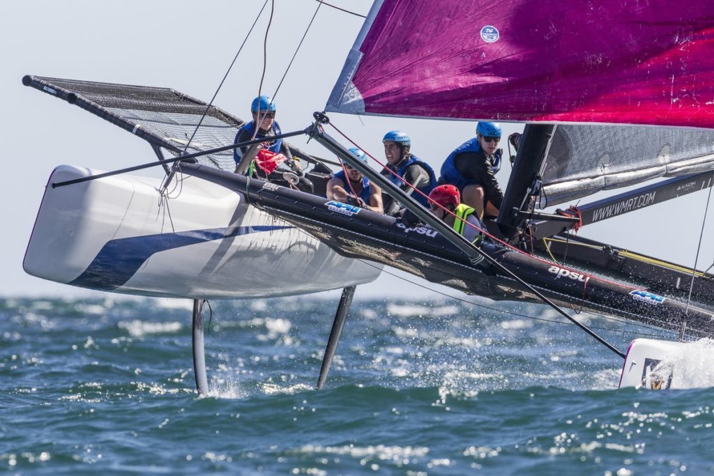 2nd March 2016. Fremantle, WA. World Match Racing Tour.